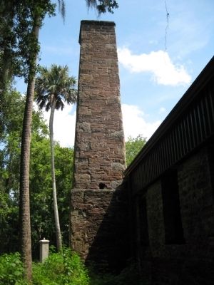Coquina Chimney at Dunlawton. Click for full size. Coquina Chimney at Dunlawton image. Click for full size.