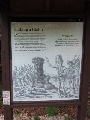 Staking a Claim Marker image. Click for full size.