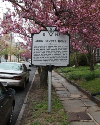 John Daniel�s Home Marker image. Click for full size.