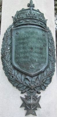 Front Plaque. Click for full size. Front Plaque image. Click for full size.