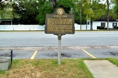 Georgetown Marker. Click for full size. Georgetown Marker image. Click for full size.