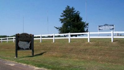 The Geographic Center Marker. Click for full size. The Geographic Center Marker image. Click for full size.