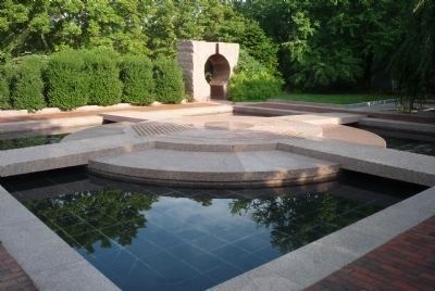 The Moongate Garden - near the Arthur M. Sackler Gallery. Click for full size. The Moongate Garden - near the Arthur M. Sackler Gallery image. Click for full size.