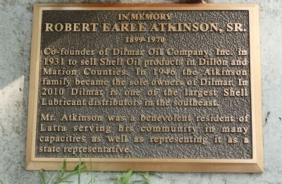 Robert Atkinson Marker. Click for full size. Robert Atkinson Marker image. Click for full size.