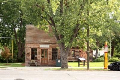 Robert Atkinson Marker, in front of Historic Post Office and General Store. Click for full size. Robert Atkinson Marker, in front of Historic Post Office and General Store image. Click for full size.