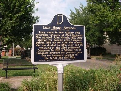 Side 'Two' - - Lucy Higgs Nichols Marker image. Click for full size.