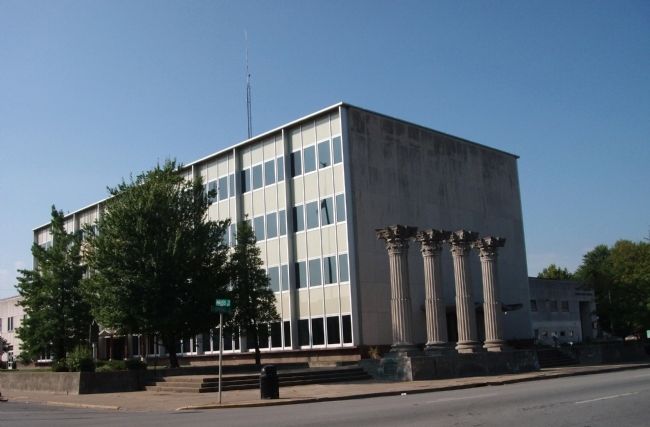 North/East Corner - - New Albany/Floyd County - - City-County Building image. Click for full size.
