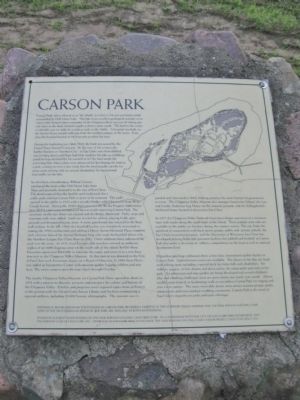 Carson Park Marker image. Click for full size.