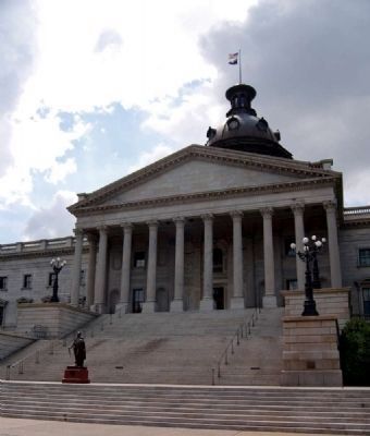 South Carolina Statehouse<br>North Entrance image. Click for full size.