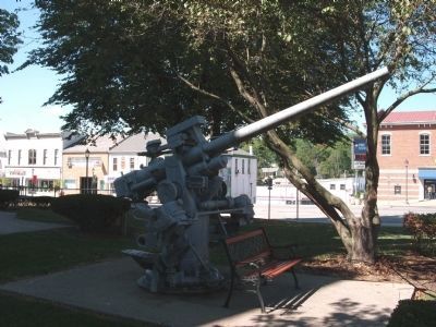 North/West Lawn - - Anti-Aircraft Gun image. Click for full size.