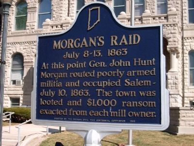 Morgan's Raid Marker image. Click for full size.