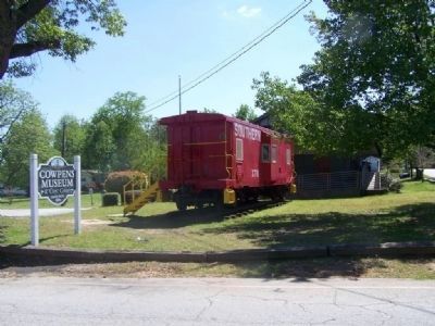 Cowpens Depot Marker image. Click for full size.