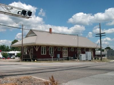 'Old Depot' - - Track Side. Click for full size. 'Old Depot' - - Track Side image. Click for full size.