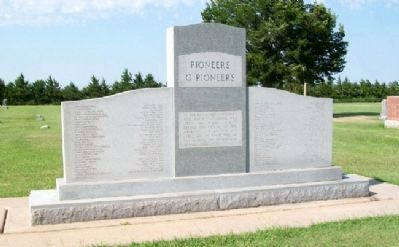 Pioneers, O Pioneers Monument image. Click for full size.