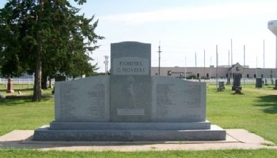 Pioneers, O Pioneers Monument. Click for full size. Pioneers, O Pioneers Monument image. Click for full size.