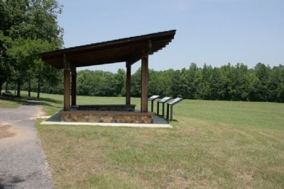 Tour Stop #2 with three markers. Click for full size. Tour Stop #2 with three markers image. Click for full size.
