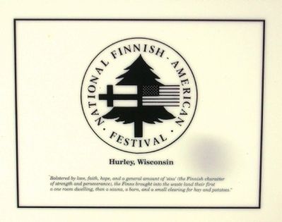Flambeau Trail - Little Finland Marker. Click for full size. Flambeau Trail - Little Finland Marker image. Click for full size.