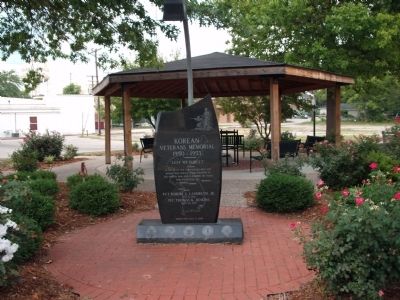 Full View - - Korean Veterans Memorial Marker image. Click for full size.