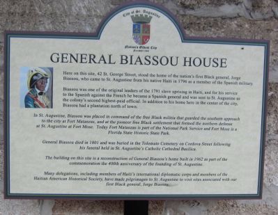 General Biassou House Marker image. Click for full size.