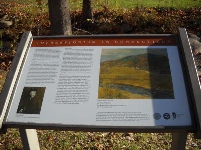 Impressionism in Connecticut Marker. Click for full size. Impressionism in Connecticut Marker image. Click for full size.
