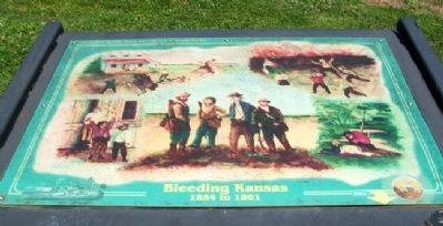 Bleeding Kansas Marker image. Click for full size.