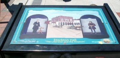 Stockton Hall Marker image. Click for full size.