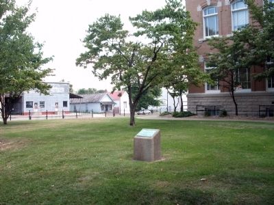Wide View - - Jackson County W.W. I Veterans Memorial Marker. Click for full size. Wide View - - Jackson County W.W. I Veterans Memorial Marker image. Click for full size.