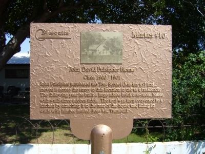 John David Pulsipher Home Marker image. Click for full size.