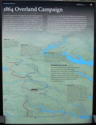 Totopotomoy Creek Marker (center panel) image. Click for full size.