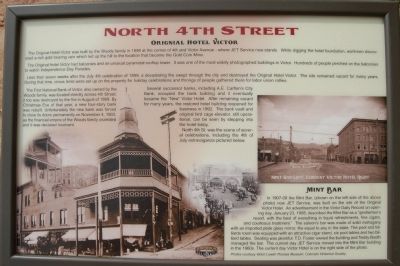 North 4th Street Marker image. Click for full size.