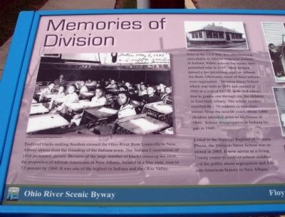 Text Area - - Memories of Division Marker image. Click for full size.