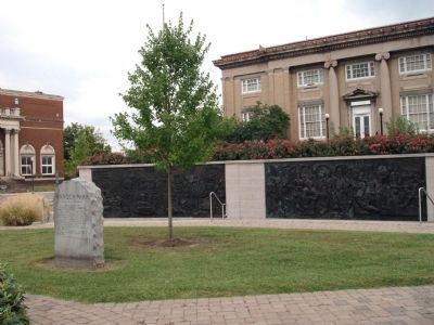 Wide View - - Warder Park Marker. Click for full size. Wide View - - Warder Park Marker image. Click for full size.
