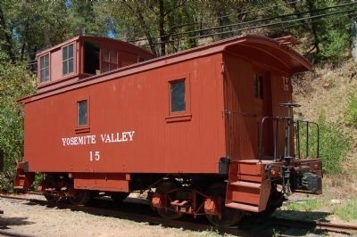 Yosemite Valley Railroad Caboose #15 image. Click for full size.