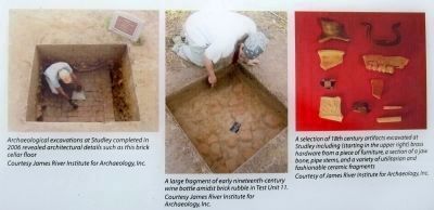 Studley Archaeological Excavations image. Click for full size.