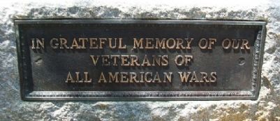 World War and All War Memorial Marker. Click for full size. World War and All War Memorial Marker image. Click for full size.
