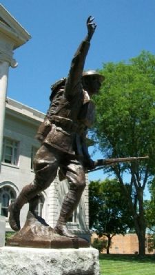 World War and All War Memorial Statue. Click for full size. World War and All War Memorial Statue image. Click for full size.