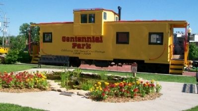 Centennial Park Caboose image. Click for full size.