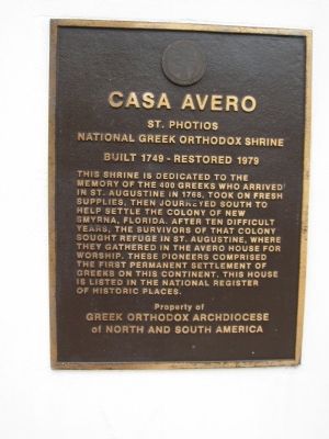 Casa Avero Marker image. Click for full size.