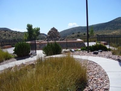 Mountain Meadows Massacre Grave Site Memorial. Click for full size. Mountain Meadows Massacre Grave Site Memorial image. Click for full size.