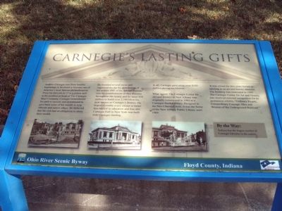 Carnegie's Lasting Gifts Marker image. Click for full size.