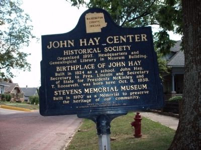 John Hay Center Marker image. Click for full size.