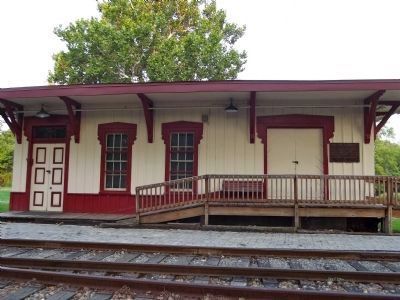 Wilmington & Western Railroad Station image. Click for full size.