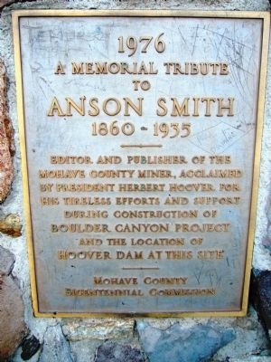 Anson Smith Marker image. Click for full size.
