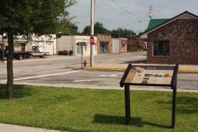 Blackville Marker, seen along Main Street near State Route 3 image. Click for full size.