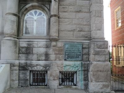 Reformed Church of Germantown Marker image. Click for full size.