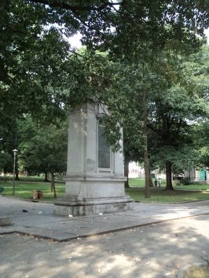 Battle of Germantown	 Monument (Rear View) image. Click for full size.