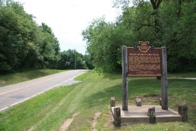 Death of Pretty Boy Floyd Marker image. Click for full size.