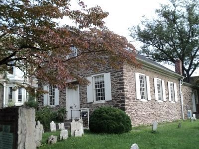 Historic Germantown Mennonite Meetinghouse. Click for full size. Historic Germantown Mennonite Meetinghouse image. Click for full size.