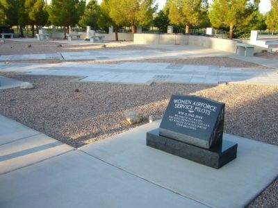 Women Airforce Service Pilots Marker image. Click for full size.