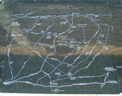 Historical Map of Cathey's Valley image. Click for full size.